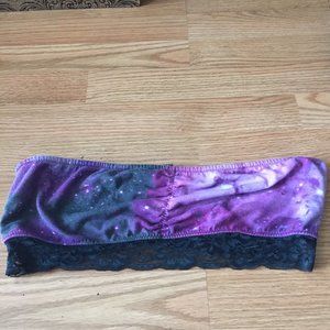 Galaxy printed bra
